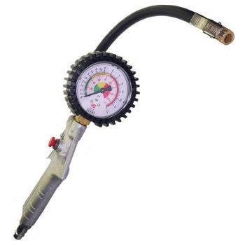 Reifenfüller mit Manometer ESSK Stecker- Anschluss und Ablassventil