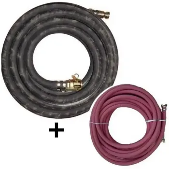 Bundle 10 m Mörtelschlauch + 10m Wasserschlauch