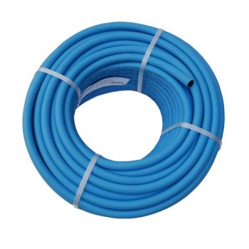 PVC-Gewebeschlauch blau 6 mm x 2,5 mm für Druckluft 50m
