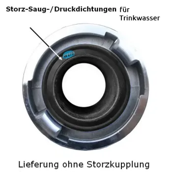 Preview: Storz-Saug-/Druckdichtungen für Trinkwasser 1