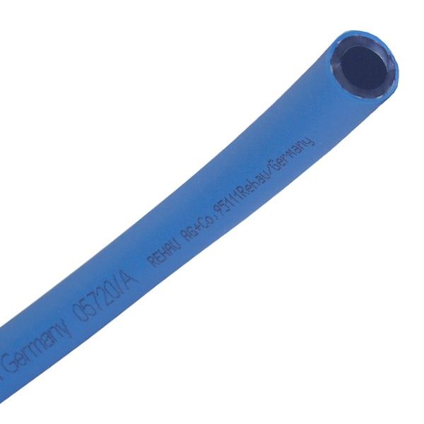PVC-Gewebeschlauch blau 6 mm x 2,5 mm für Druckluft