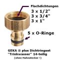 GEKA ®  plus Dichtringset Trinkwasser Detail